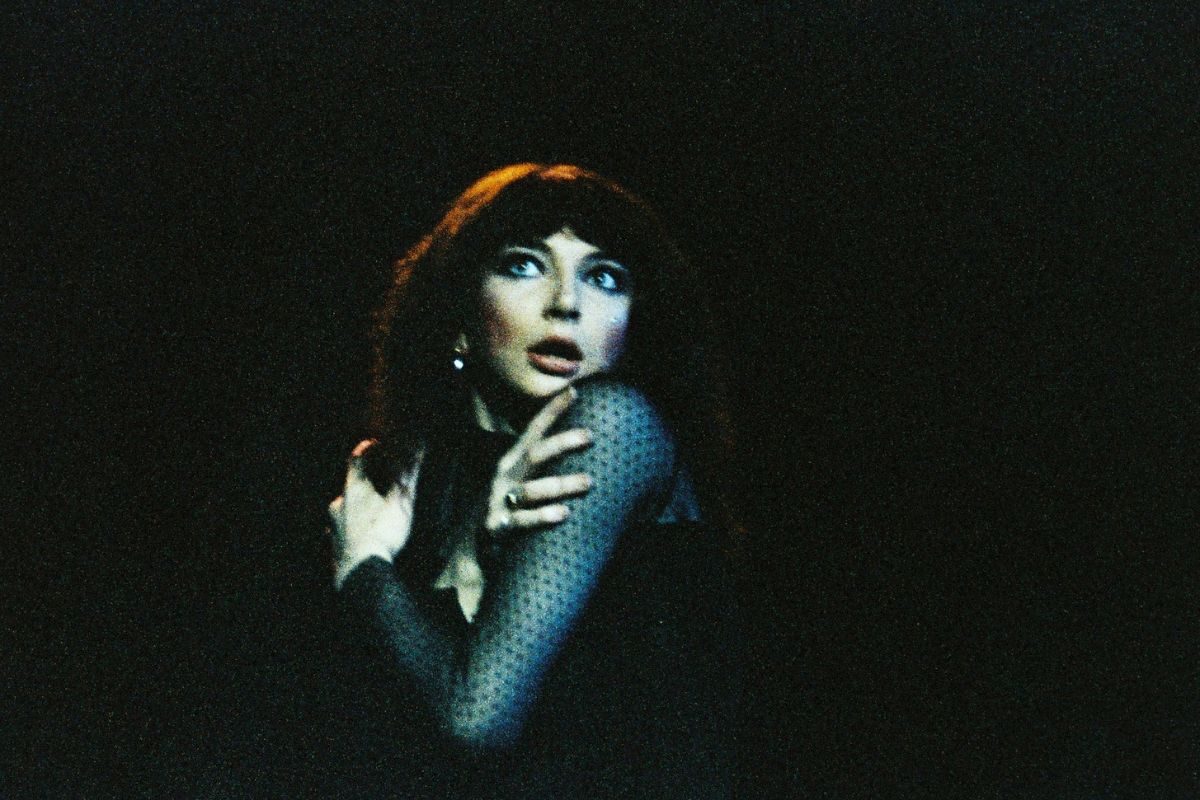 Kate Bush onstage 1979
