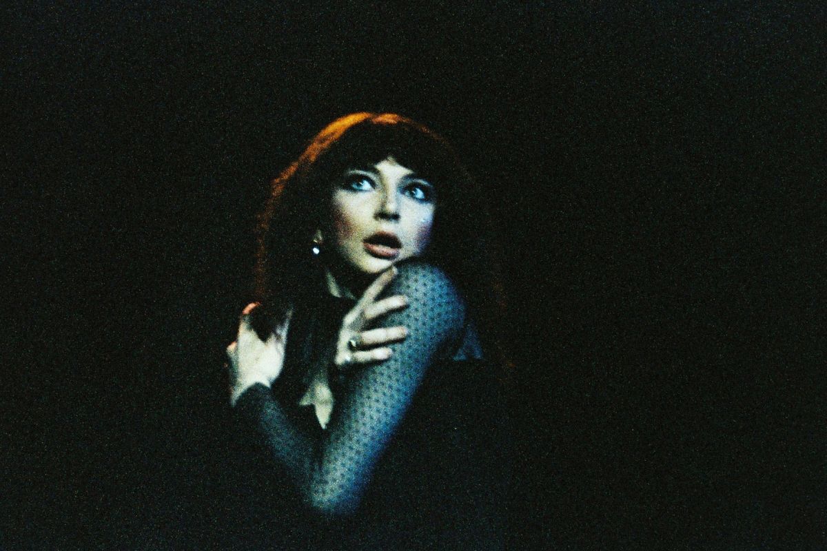 Kate Bush onstage 1979
