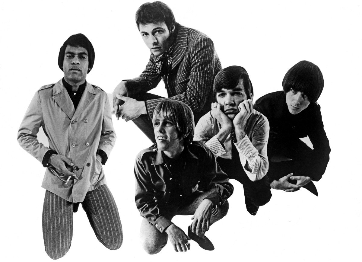 Love pose for a publicity photo in 1967 in Los Angeles, California
