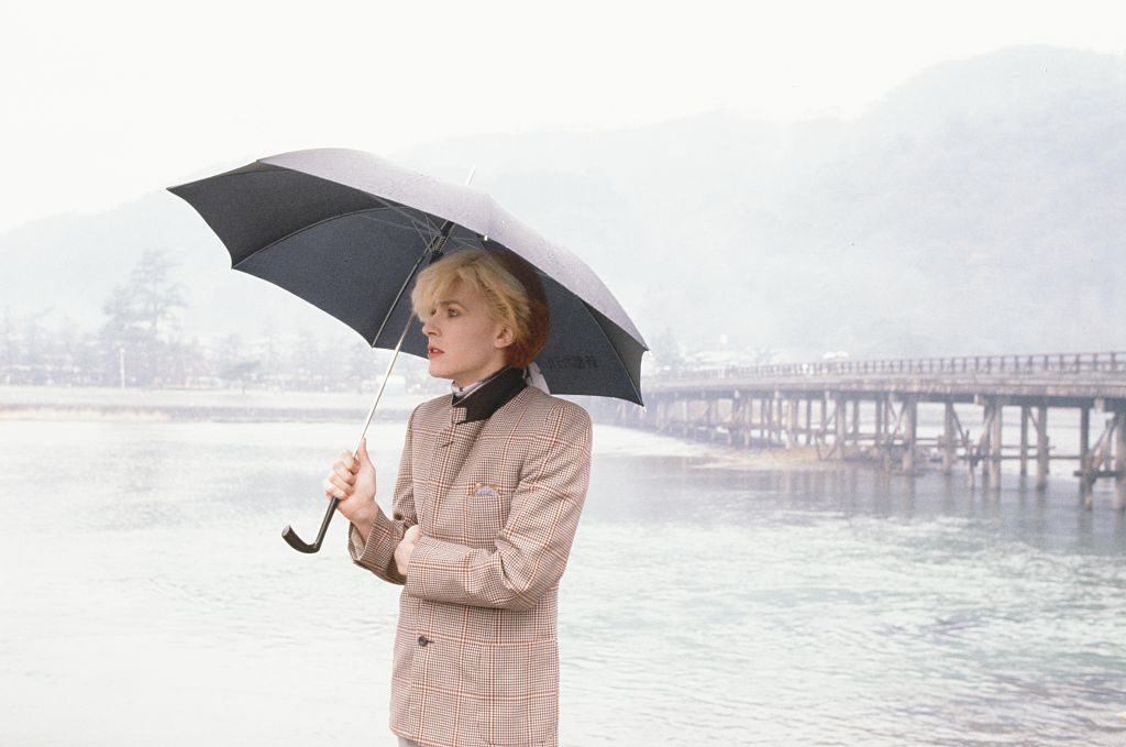 David Sylvian of British art-pop group Japan in Tokyo, 1981