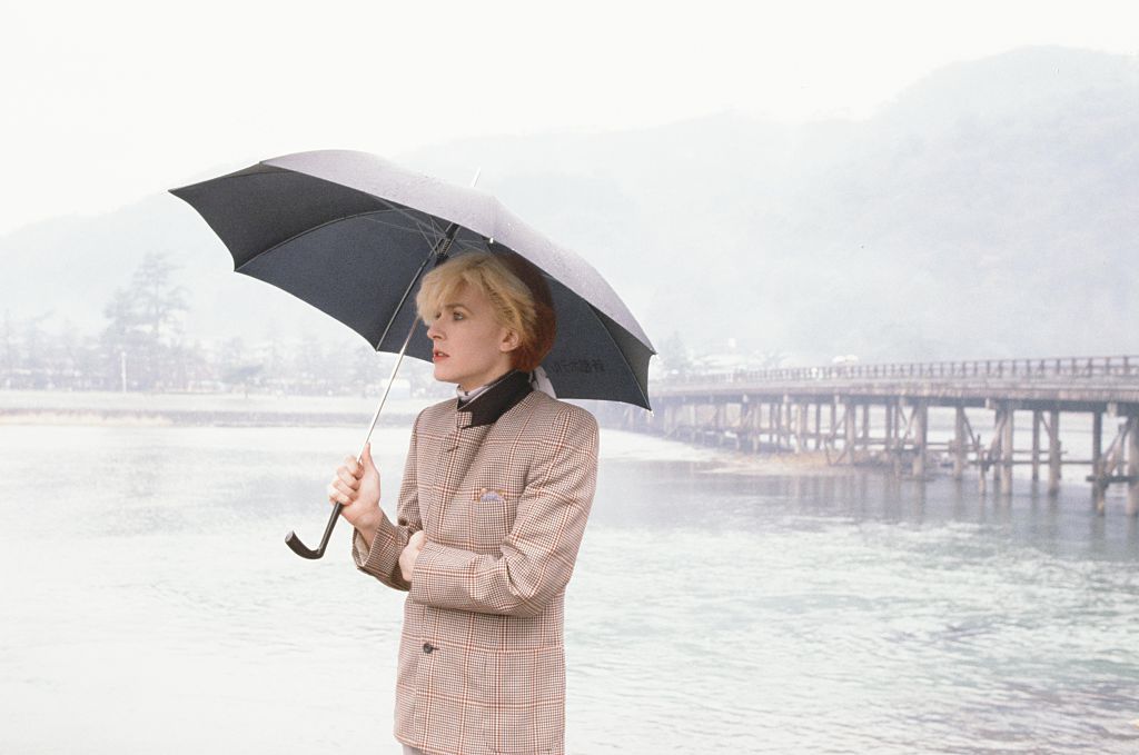 David Sylvian of British art-pop group Japan in Tokyo, 1981