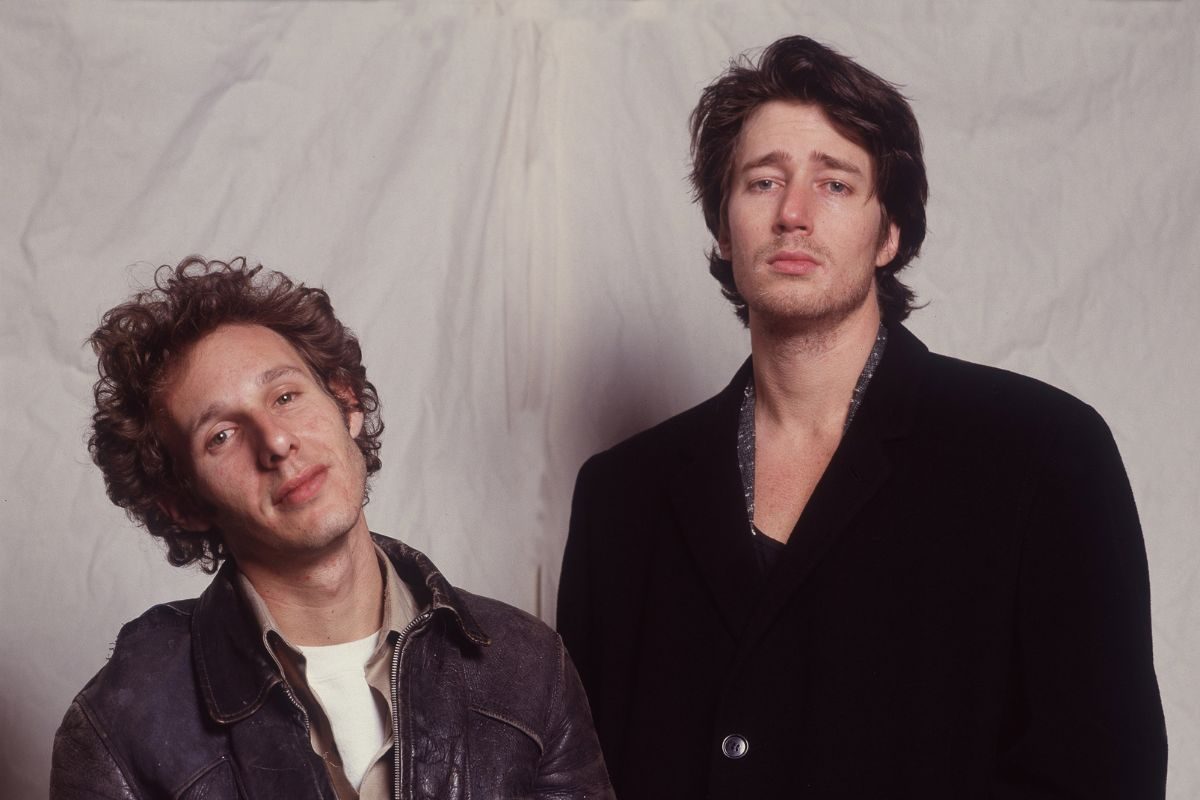 David & David: David Baerwald (left) and David Ricketts, November 16, 1986