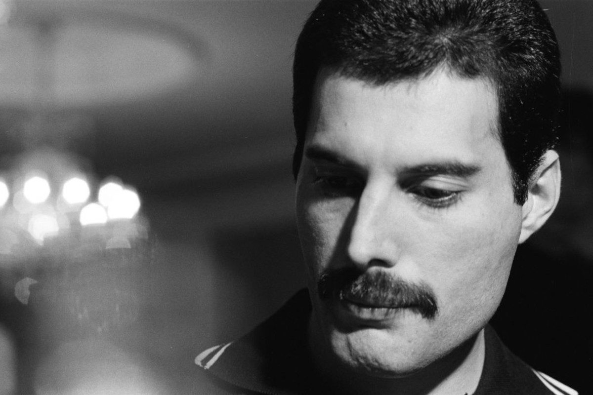 Freddie Mercury during Queen's Hot Space Japan tour at a hotel in Fukuoka, Japan, 19 October 1982