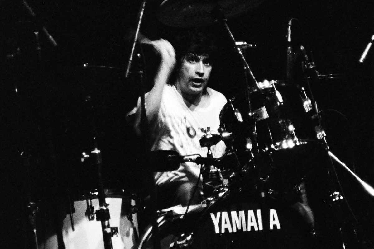 Chris Mars and The Replacements perform at The Beacon Theater on March 30, 1989 in New York City