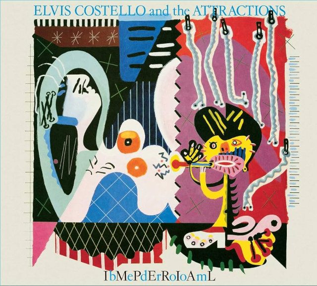 Elvis Costello and The Attractions Imperial Bedroom album cover