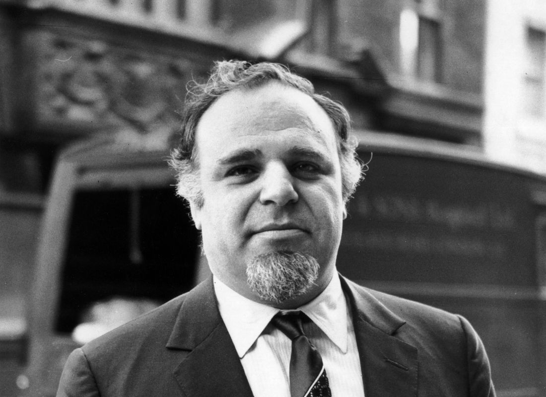 Don Arden, manager of the pop group Amen Corner outside court during one of his many legal disputes