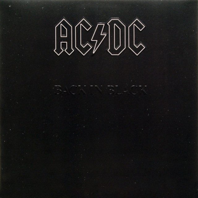 AC/DC – Back In Black album cover