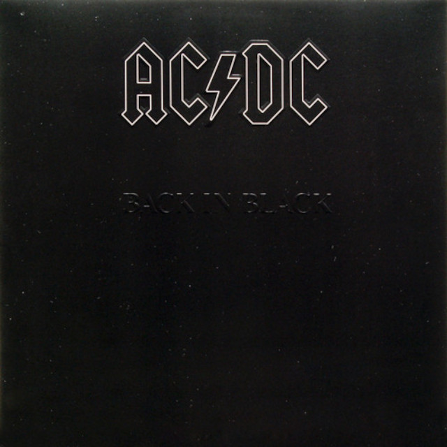 AC/DC – Back In Black album cover