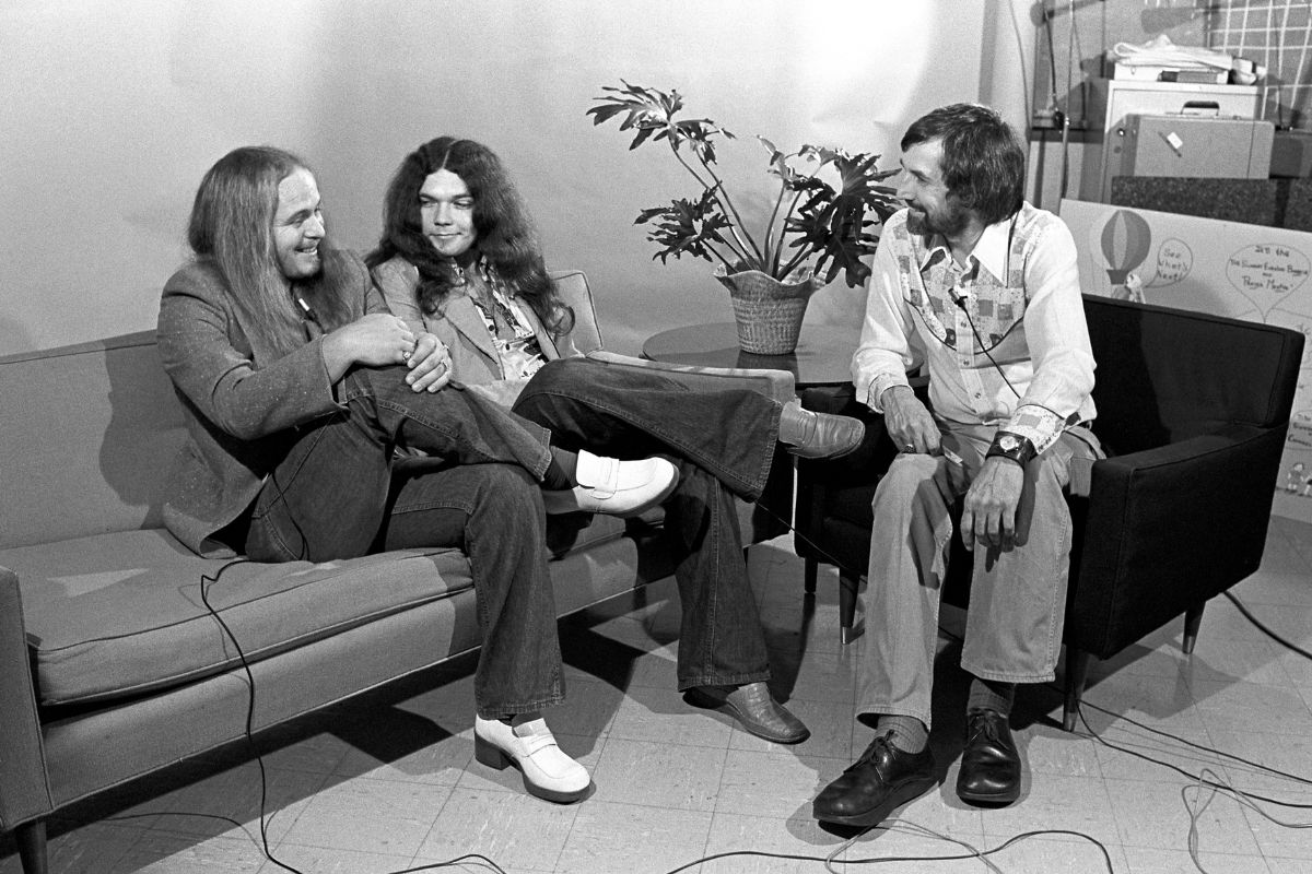 Lynyrd Skynyrd - Ronnie Van Zant and Gary Rossington, 1977