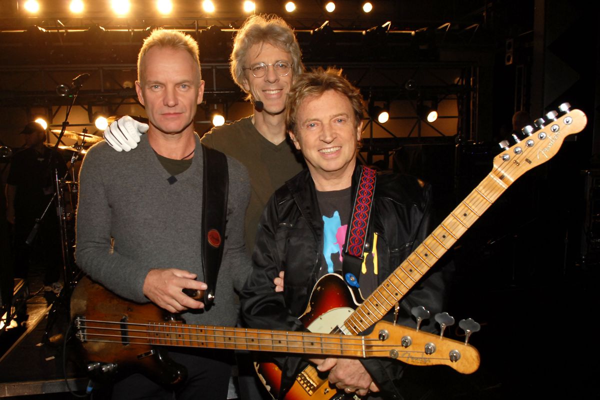 Sting, Stewart Copeland and Andy Summers of The Police, 2007