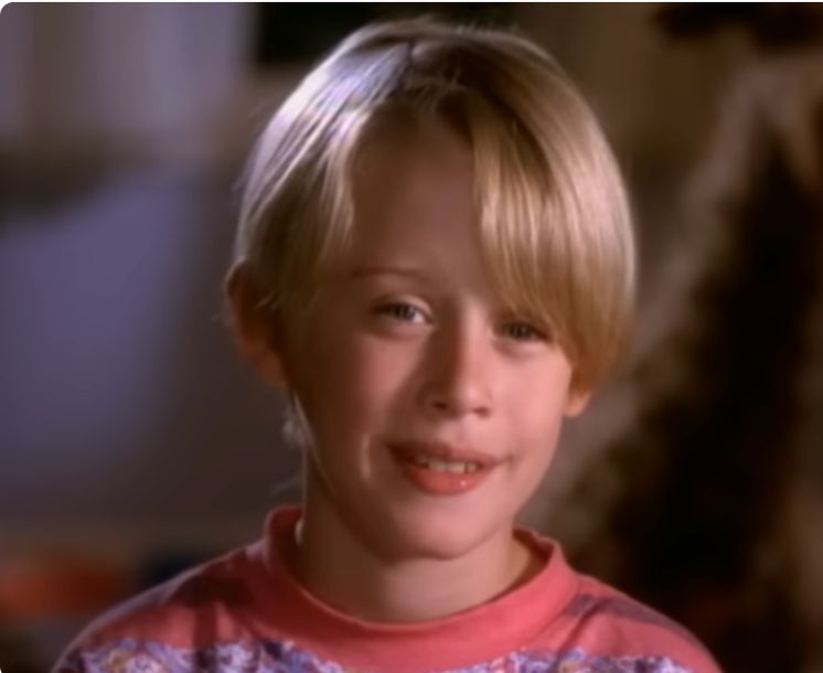Macaulay Culkin, around a year after Home Alone, in the video for Michael Jackson's Black or White