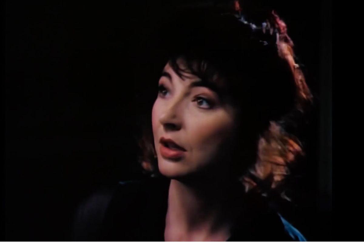 Kate Bush in the video for The Red Shoes, 1993