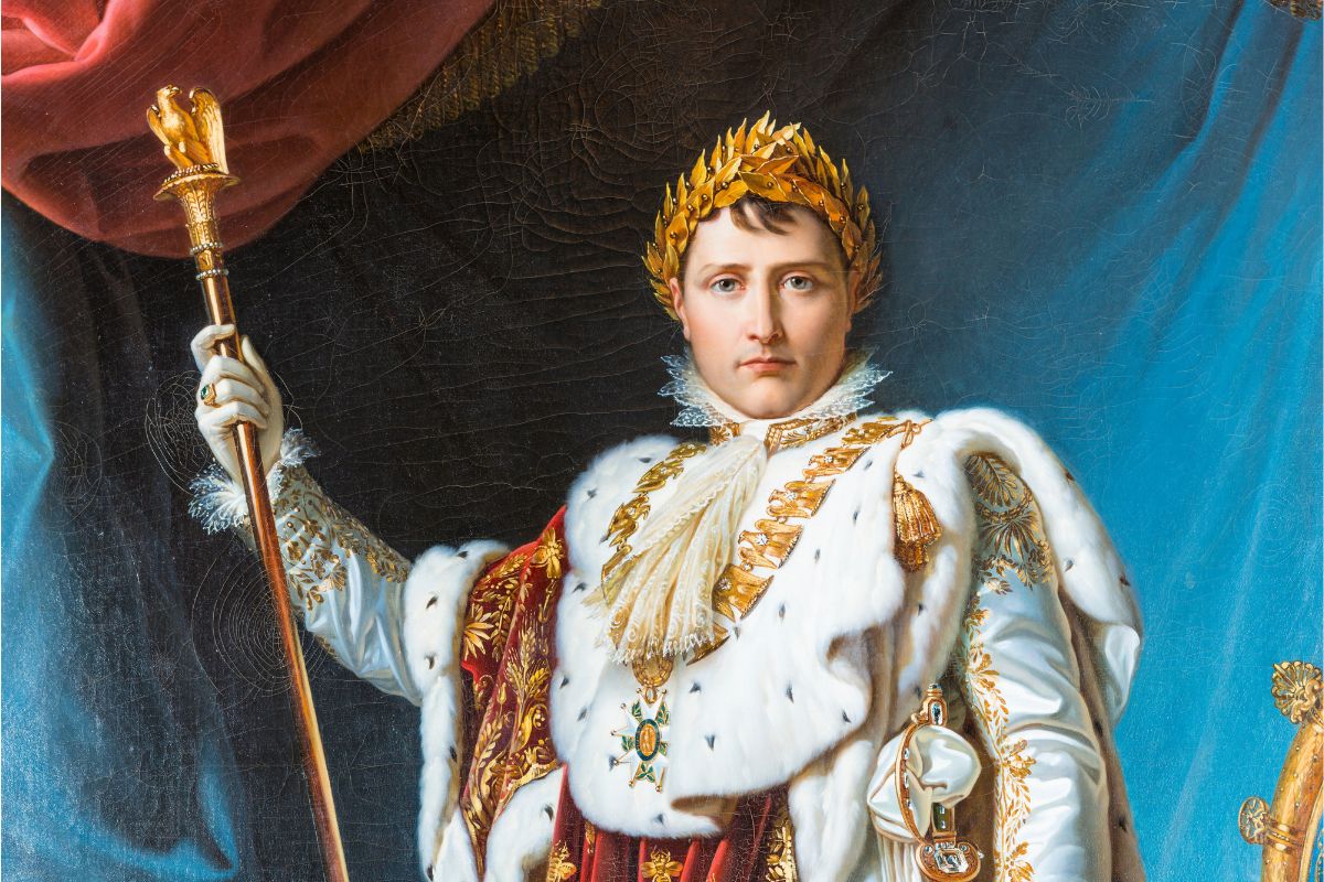 Napoleon Bonaparte, portrait by Baron Francois Gerard