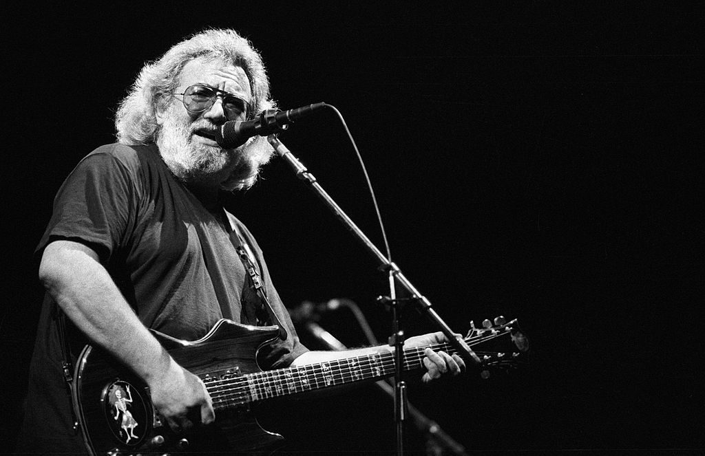 Jerry Garcia of The Grateful Dead, 1987