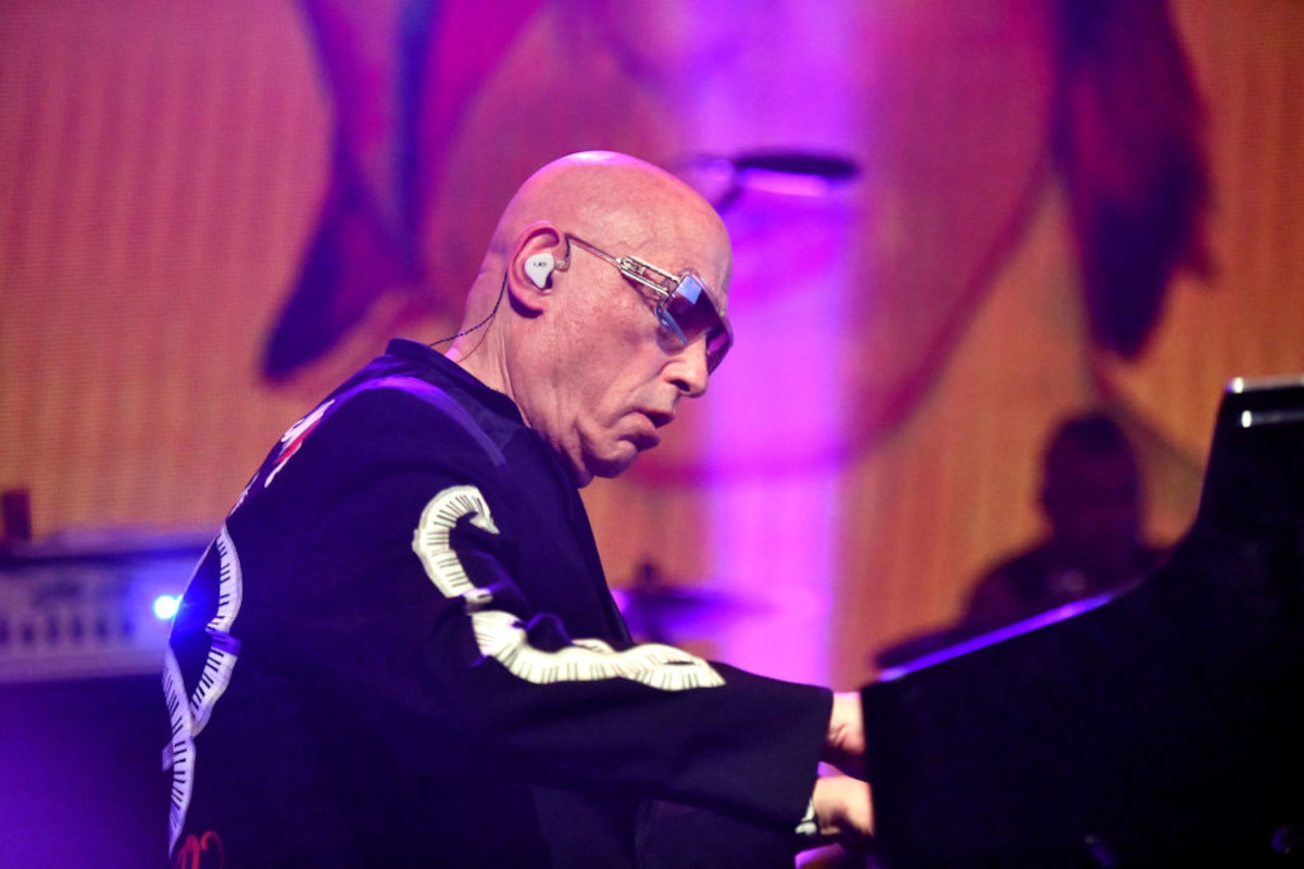 Mike Garson performing onstage during the second annual Above Ground concert benefiting MusiCares at The Fonda Theatre on September 16, 2019
