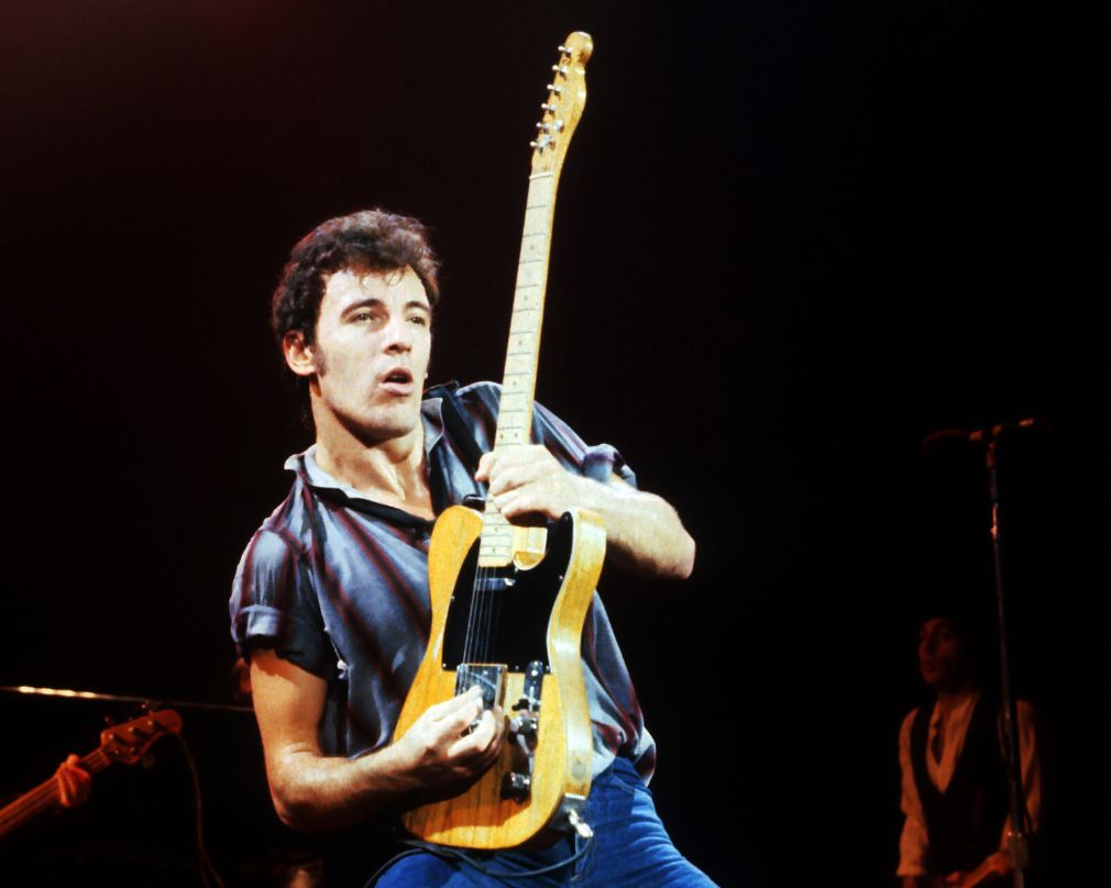 Bruce Springsteen and the E Street band at Winterland in San Francisco, California on September 12, 1978