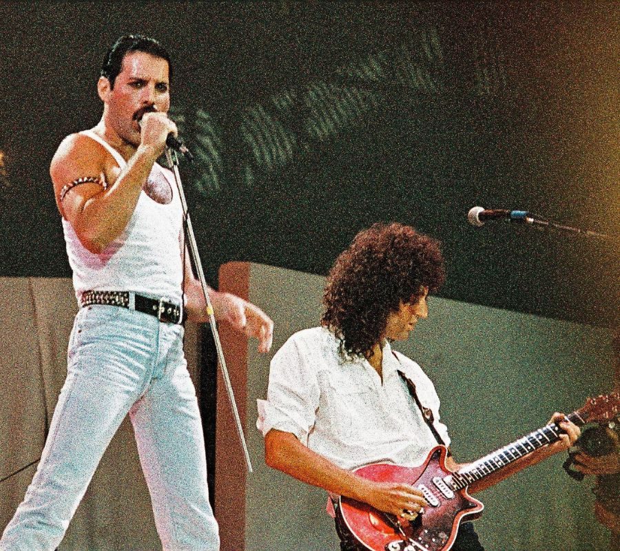 Queen - Freddie Mercury Brian May Live Aid 1985