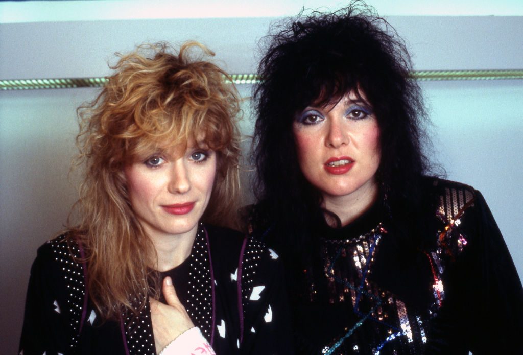 Heart- Nancy and Ann Wilson photographed in Philadelphia circa 1983