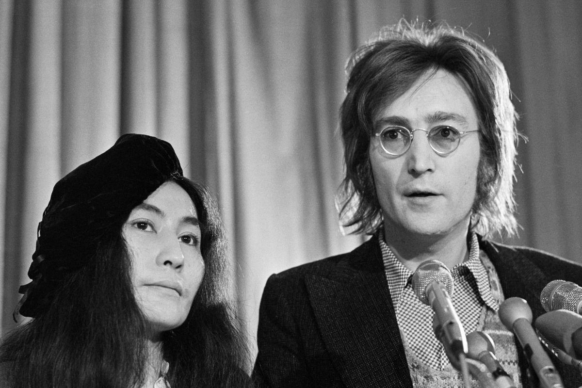 John Lennon and Yoko Ono, 1972