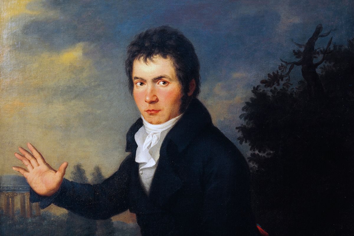 Portrait of the German composer Ludwig van Beethoven, circa 1804, by Joseph Willibrord Mahler (1778-1860), oil on canvas. Vienna, Historisches Museum Der Stadt Wien