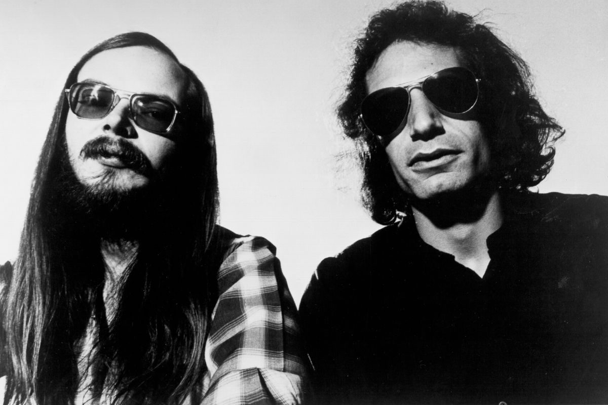 Steely Dan 1978. L-R Walter Becker and Donald Fagen