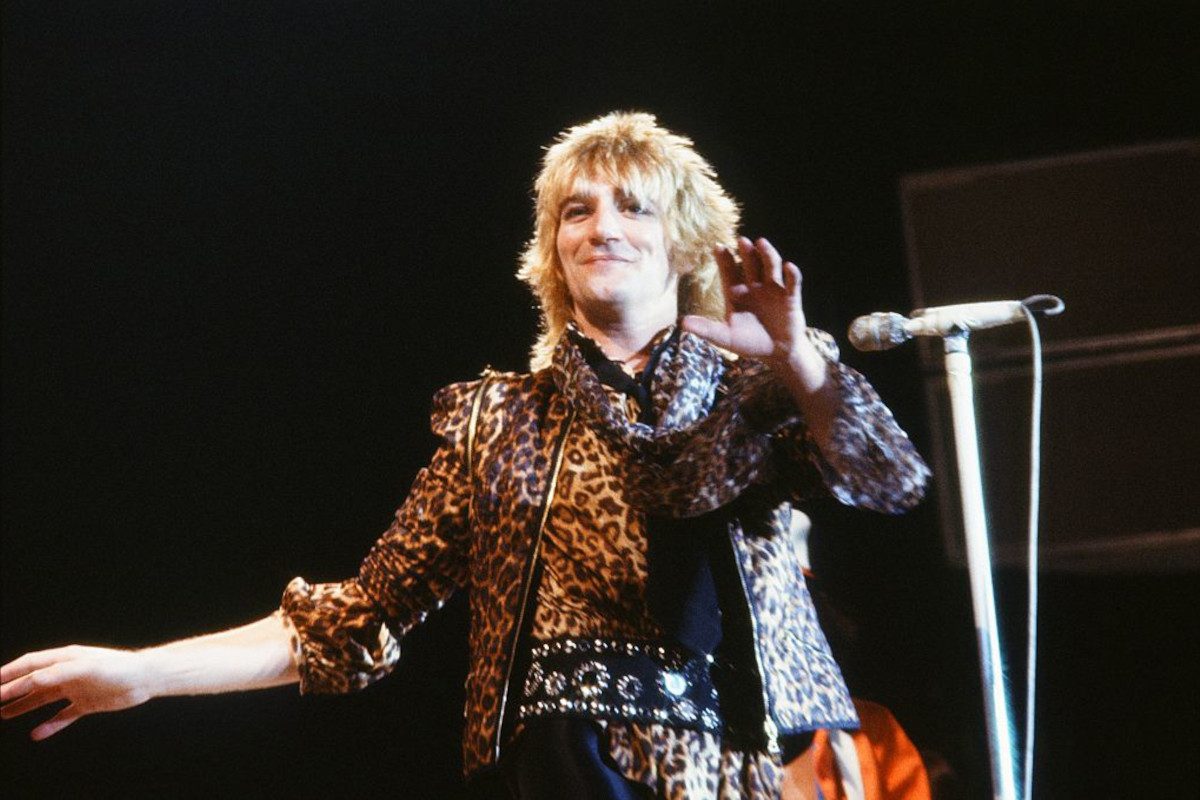 Rod Stewart live in London, December 1978