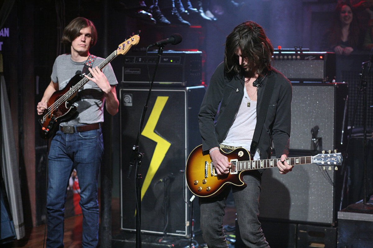 The Strokes perform on Late Night With Jimmy Fallon, March 30, 2011