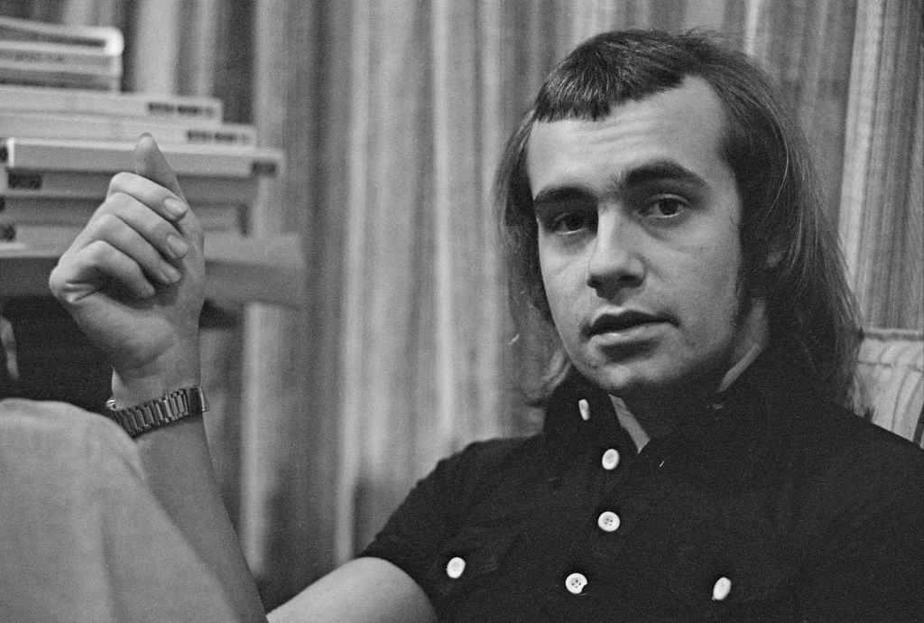 Bernie Taupin, Elton's long-term lyricist, November 1973