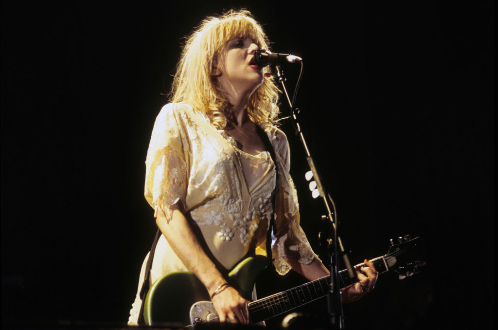 Courtney Love performs with Hole at First Avenue nightclub in Minneapolis, Minnesota on October 23, 1994