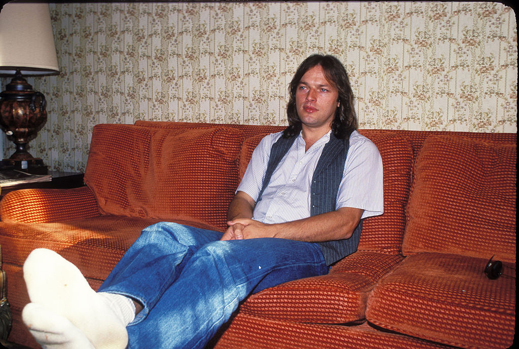 David Gilmour of Pink Floyd, Los Angeles, 1978