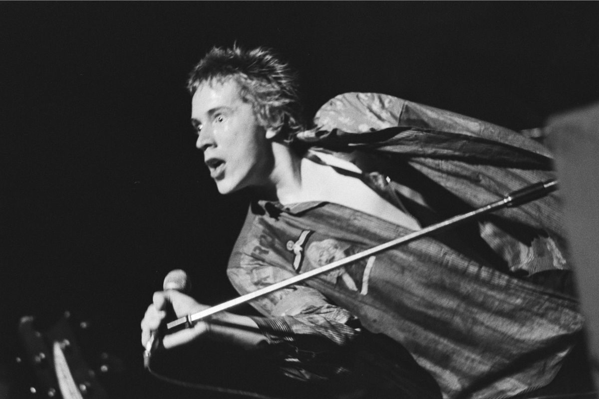 John Lydon aka Johnny Rotten of the Sex Pistols, 1977