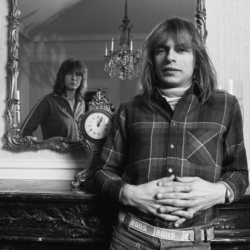 Yes band 1976 - Chris Squire Steve Howe