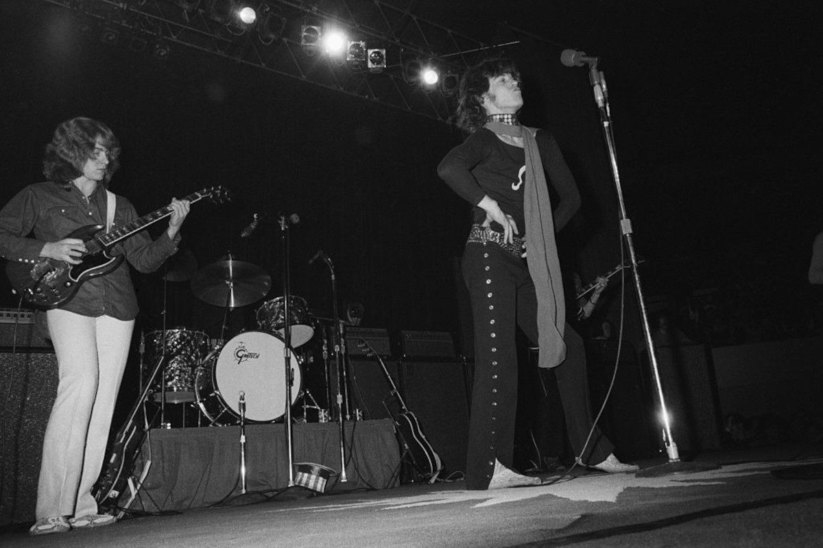 The Rolling Stones at New York's Madison Square Garden on 27 November 1969