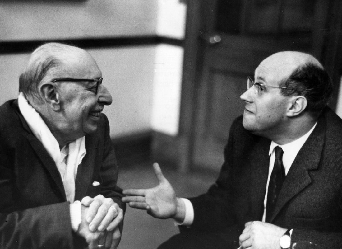 Rostropovich and Stravinsky