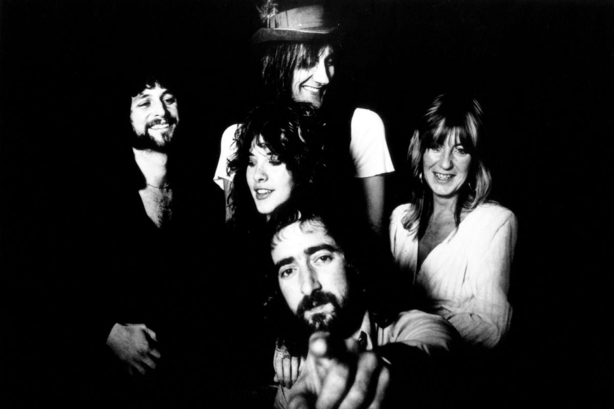 Fleetwood Mac, 1976. Clockwise from left: Lindsey Buckingham, Mick Fleetwood, Christine McVie, John McVie and Stevie Nicks