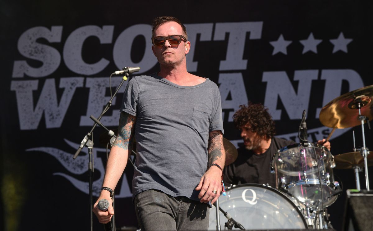 Scott Weiland and the Wildabouts at Bottle Rock festival, Napa Valley Expo, May 30, 2015, California