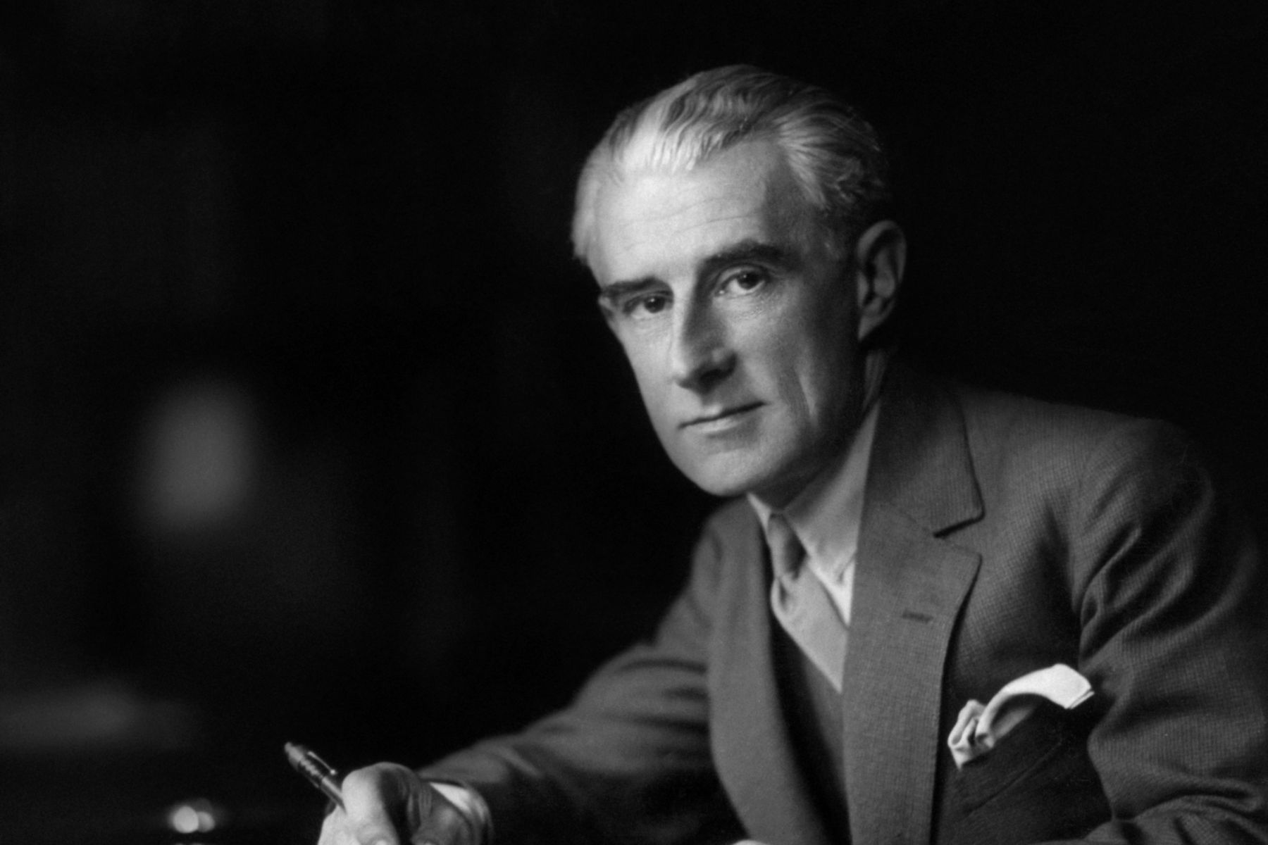 French composer Maurice Ravel