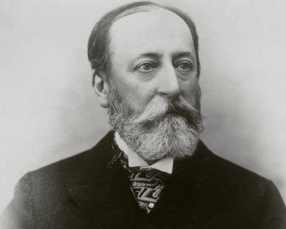 Camille Saint-Saëns, French composer, circa 1885