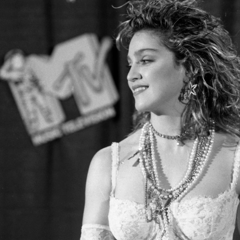 Madonna at the 1984 MTV Video Music Awards