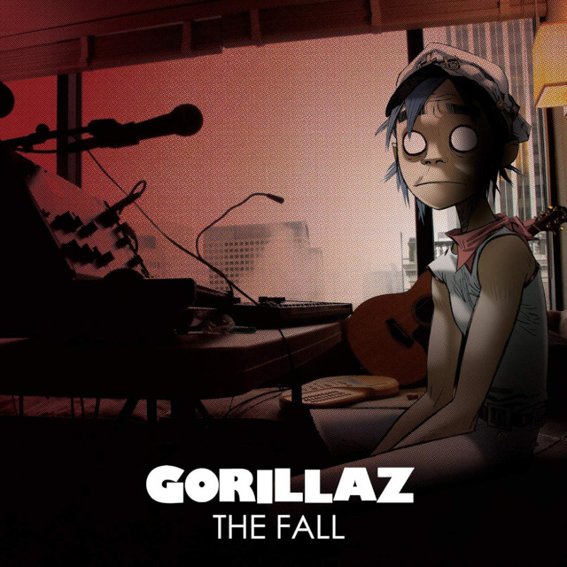 Gorillaz The Fall album cover