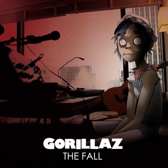 Gorillaz The Fall album cover