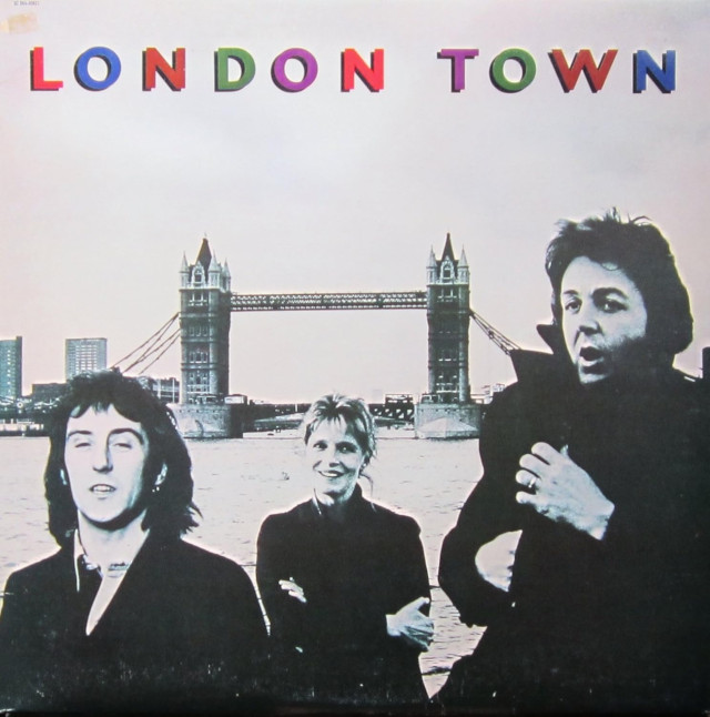 Wings – London Town album cover