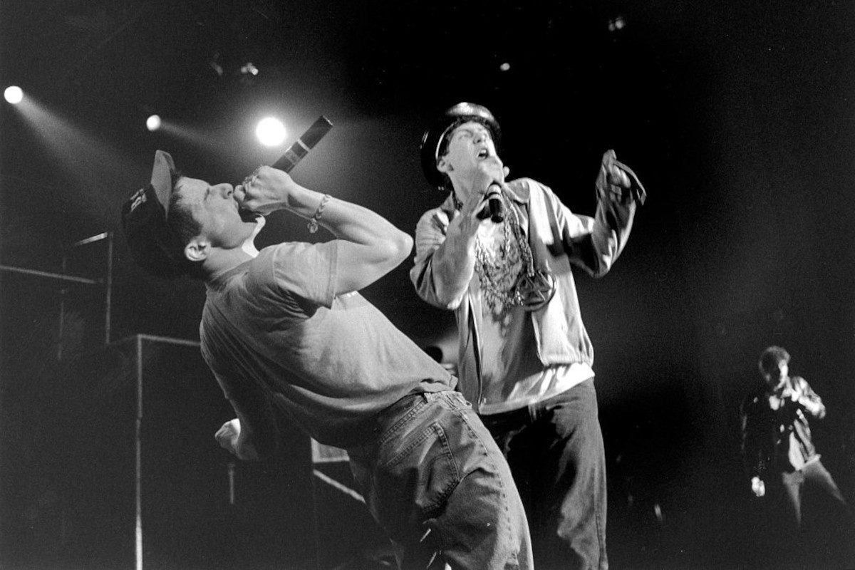 The Beastie Boys at The Brixton Academy in London in 1987