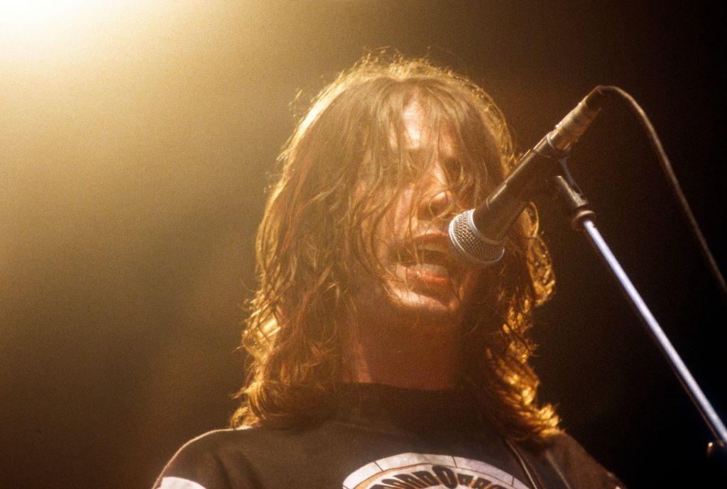 Foo Fighters, Dave Grohl, Pukkelpop Festival, Hasselt, Belgium, 25th August 1995