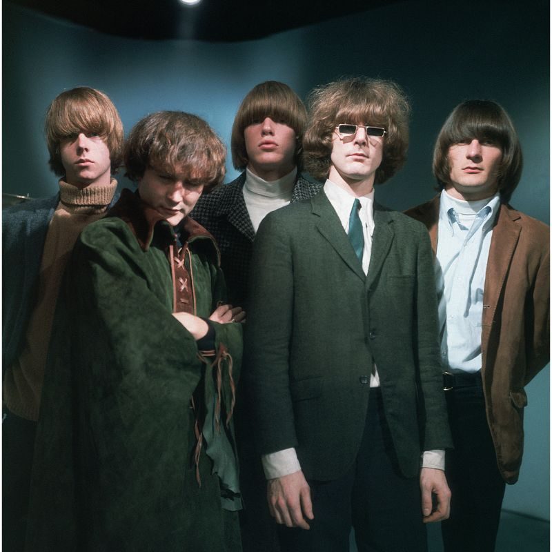 Seminal American rock group The Byrds consisted originally of Jim (Roger) McGuinn, born 1942, David Crosby, born 1941, Michael Clark, born 1944, Chris Hillman, born 1944 and Gene Clark, born 1941. Their folk and pyschedelic tinged music was popular and influential during the late 1960s and early 1970s