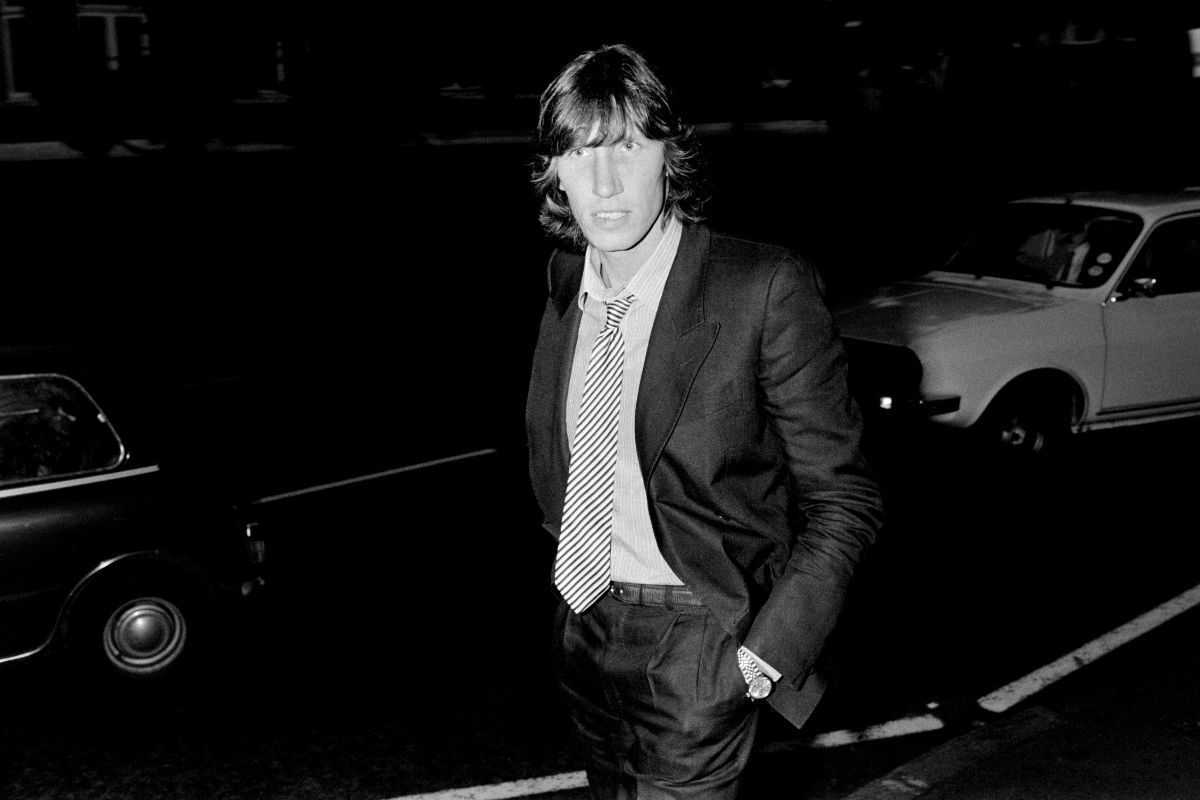 Roger Waters of Pink Floyd attends an awards ceremony in London, 1980