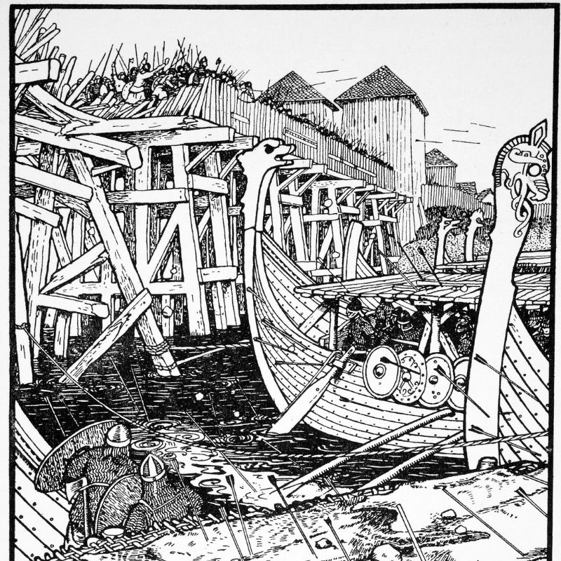 London Bridge Viking attack