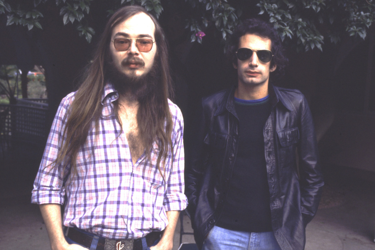 Walter Becker and Donald Fagen of Steely Dan, 1977