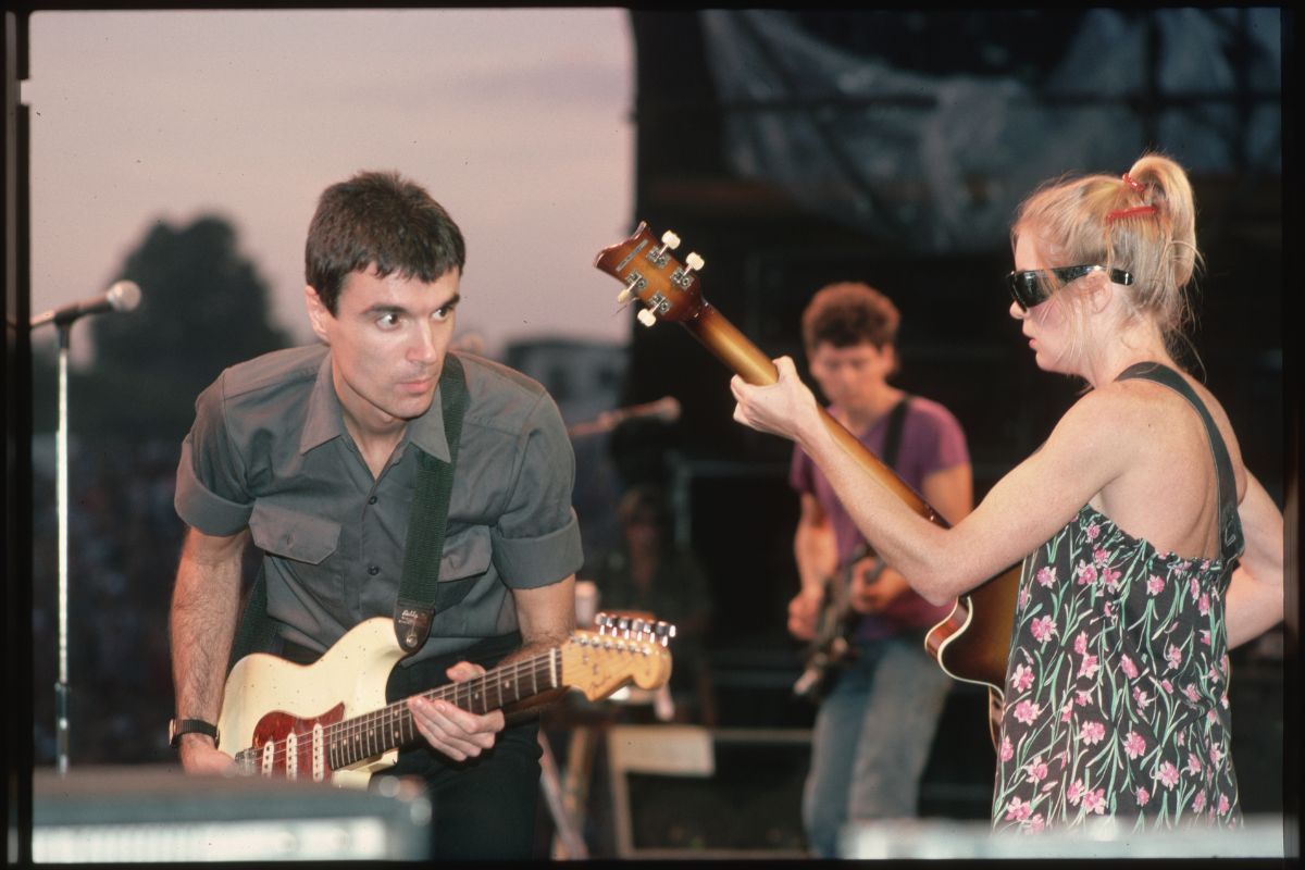 Talking Heads David Byrne, Jerry Harrison, Tina Weymouth, 1980