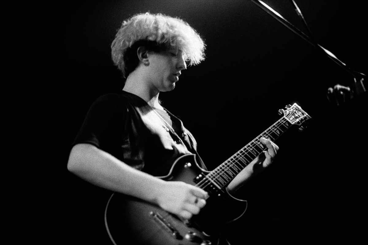 John McGeoch performing with Siouxsie and the Banshees, 1980
